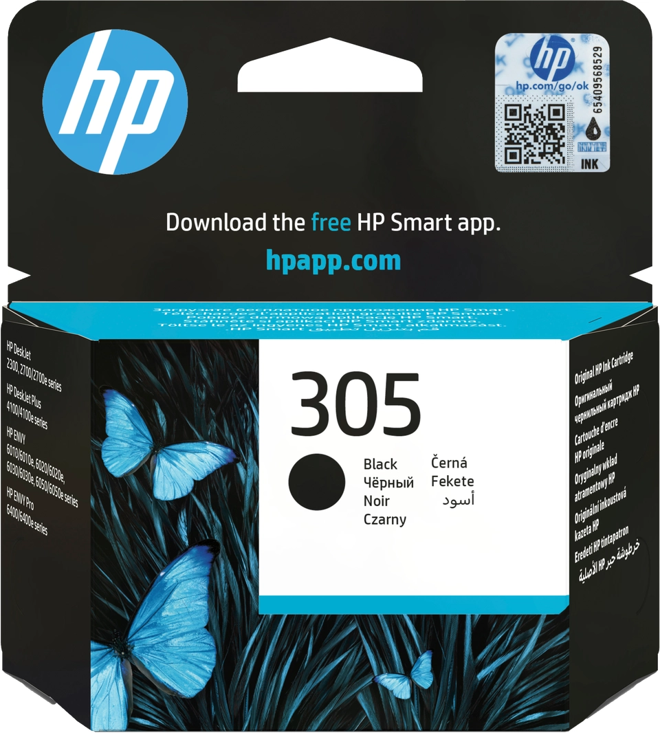 HP 305 originele zwarte inktcartridge (3YM61AE)